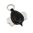 Bee Animal Leather Keychain