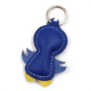 Dark Blue Bird Leather Keychain Dark Blue Bird Leather Keychain