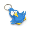 Bird Leather Keychain