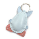 Chubby Rabbit Leather Keychain