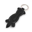 Otter Leather Keychain