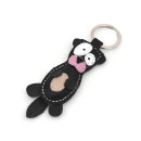 Otter Leather Keychain