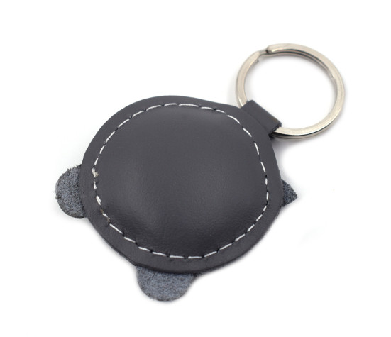 Rhino Leather Keychain