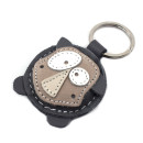 Rhino Leather Keychain