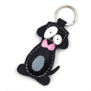 Black Dog Leather Keychain Black Dog Leather Keychain