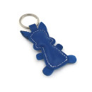Blue Rabbit Leather Keychain Blue Rabbit Leather Keychain