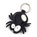 Spider Leather Keychain