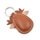 Brown Reindeer Leather Keychain