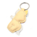 Unicorn Leather Keychain