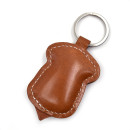 Acorn Leather Keychain