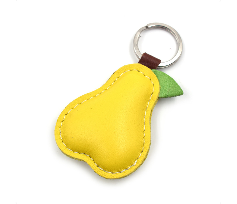 Pear Leather Keychain Pear Leather Keychain