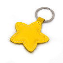 Little Star Leather Keychain