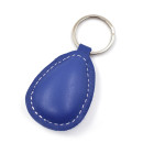 Evil Eye Leather Keychain