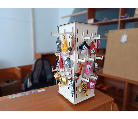 Countertop Display "Vario Quad-Turn S"  (30 Hooks)