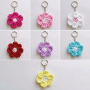 Flower Crocheted Keychain Flower Crocheted Keychain