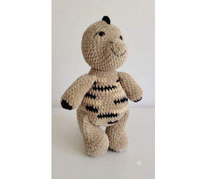Crocheted Dino Plush – Handmade