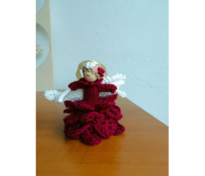 Crocheted Fairy Tale Lady – Handmade Decor