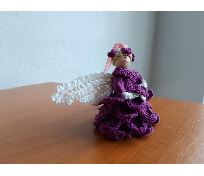 Crocheted Fairy Tale Lady – Handmade Decor