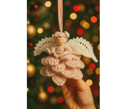 Crocheted Fairy Tale Lady – Handmade Decor