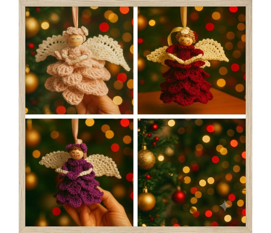 Crocheted Fairy Tale Lady – Handmade Decor