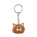 Cat Head Keychain