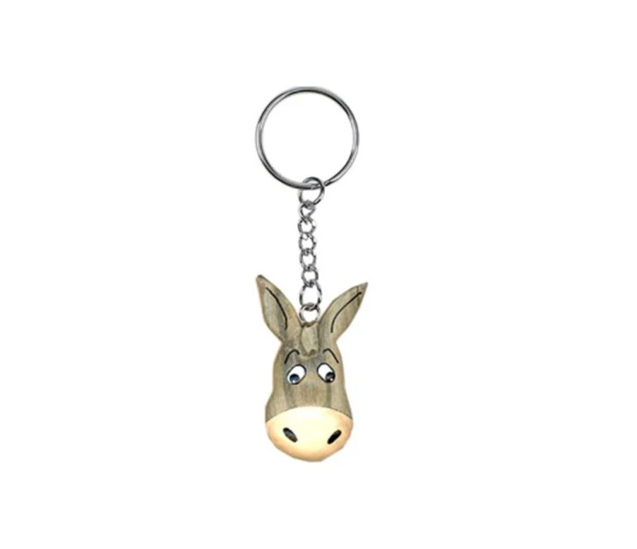 Donkey Head Keychain