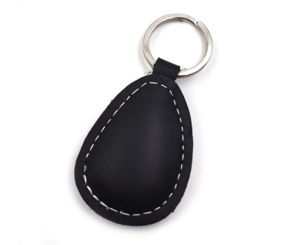 Red Ladybug Leather Keychain