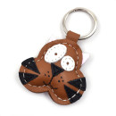 Tomcat Leather Keychain
