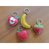 Leather keychains - Vitamins