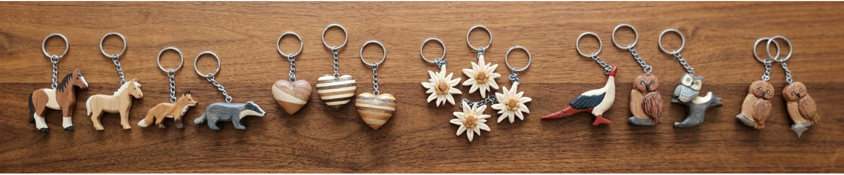 Wooden Keychains