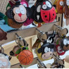 Leather keychains